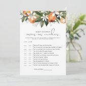 CALLIOPE Kleine Cutie Over of Onder Baby Game Kaar Kaart (Staand voorkant)