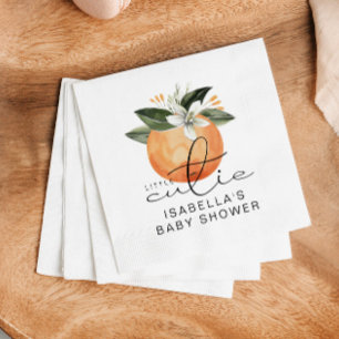 CALLIOPE Little Cutie Clementine Baby shower Servet