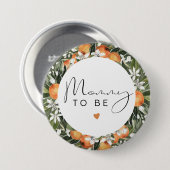 CALLIOPE Little Cutie Clementine Mama Ronde Button 7,6 Cm (Voorkant /achterkant)