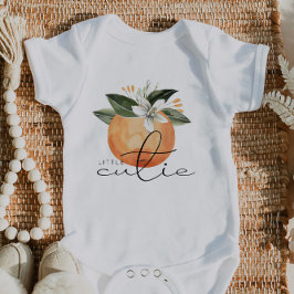 CALLIOPE Little Cutie Clementine Oranje Baby Romper