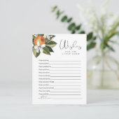 CALLIOPE Little Cutie Clementine Wwish for Baby Informatiekaartje (Staand voorkant)