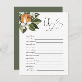 CALLIOPE Little Cutie Clementine Wwish for Baby Informatiekaartje