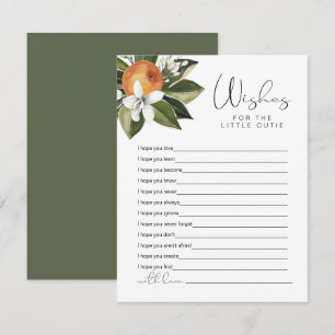 CALLIOPE Little Cutie Clementine Wwish for Baby Informatiekaartje