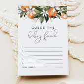 CALLIOPE Little Cutie raadt het Baby-voedselspel Kaart