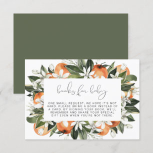 CALLIOPE Little Cutie Sinaasappel Boeken voor Baby Kaart