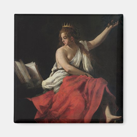 Calliope, Muse of Epic Poetry Magneet (Voorkant)
