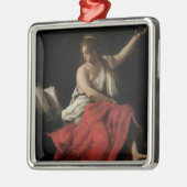 Calliope, Muse of Epic Poetry Metalen Ornament (Links)