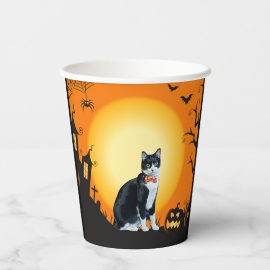 Calliope's Halloween Papieren Bekers (Achterkant)