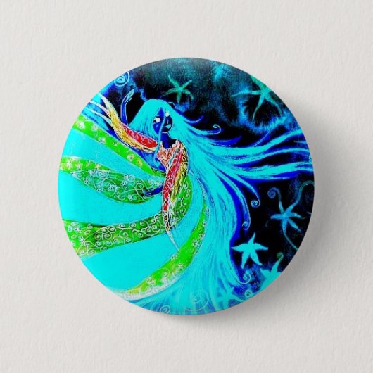 callisto danse néon ronde button 5,7 cm (Voorkant)