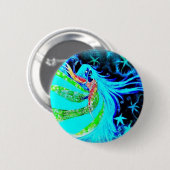 callisto danse néon ronde button 5,7 cm (Voorkant /achterkant)