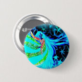callisto danse néon ronde button 5,7 cm (Voorkant /achterkant)