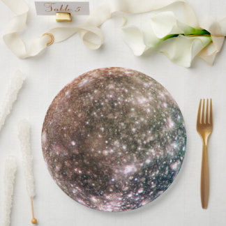 Callisto Tableware from the Celestial Collection Papieren Bordje