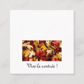 Callkaart Contactkaartje (Voorkant)