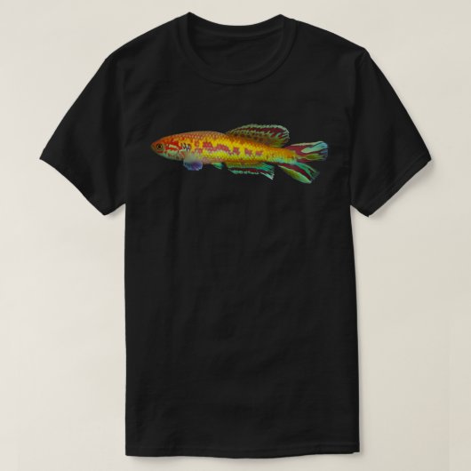 Callopanchax occidentalis killifish t-shirt (Design voorkant)