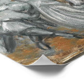 Callot Fritellino oil op Gesso door Toby Mikle Poster (Hoek)