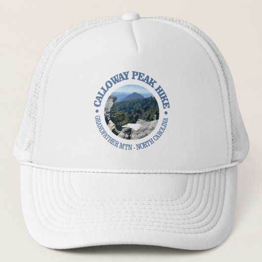 Calloway Peak (rood) Trucker Pet (Voorkant)