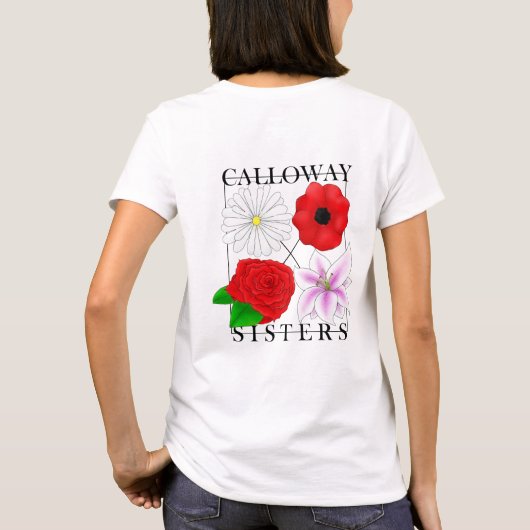 Calloway Zusters T-shirt (Achterkant)