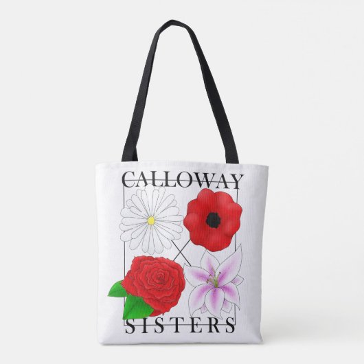 Calloway Zusters Tote Bag (Achterkant)