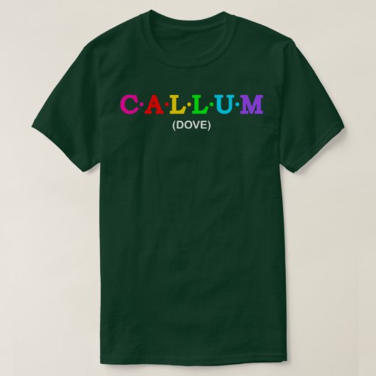 Callum Dove T-shirt (Design voorkant)