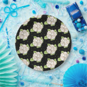 Cally Flowers Papieren Bordje (Feest)