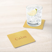 Calm Affirmation Acryl Onderzetter Set (Insitu)