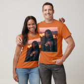 Calm African warrior in chaos T-shirt (Unisex)