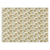  Calm and Natural: Blue Flower Seamless Pattern Tafelkleed (Voorkant (Horizontaal))
