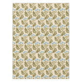  Calm and Natural: Blue Flower Seamless Pattern Tafelkleed (Voorkant)