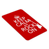 Calm and Rock on (gitaar) (elke kleur) Magneet (Rechterzijde)