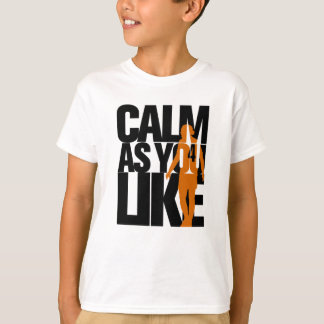 Calm As you like (BlackOrange) LFC Liverpool FC T-shirt