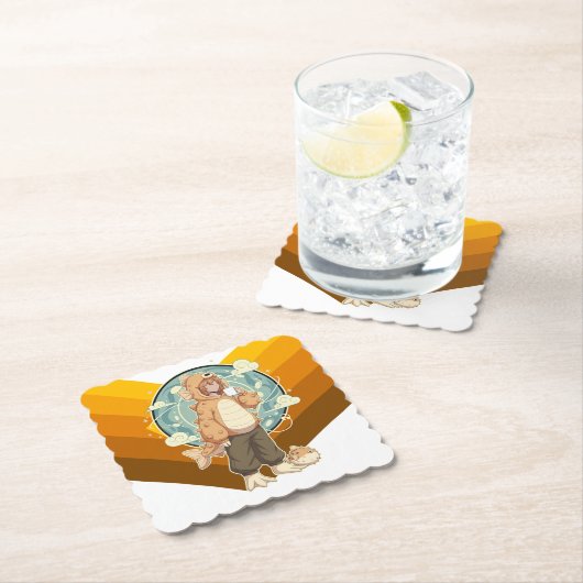 Calm Before the Puff Kartonnen Onderzetters (Insitu)