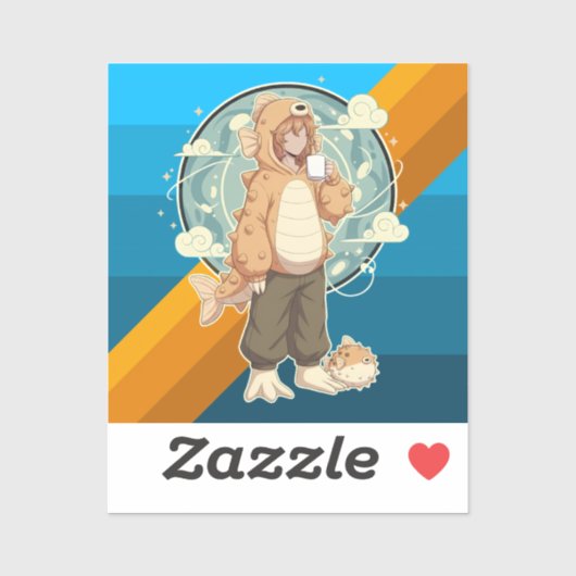 Calm Before the Puff Sticker (Vel)