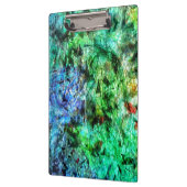 Calm blue abstract clipboard,Dazzling smooth blue Klembord (Links)