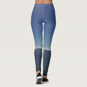 Calm Blue Ocean Leggings (Achterkant)
