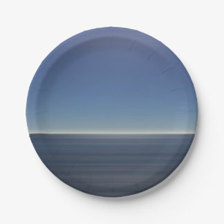 Calm Blue Ocean Papieren Bordje