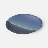 Calm Blue Ocean Papieren Bordje (Gekanteld)