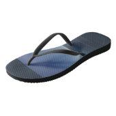 Calm Blue Ocean Teenslippers (Schuin)