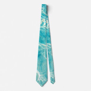 Calm Blue Ocean Wave Stropdas