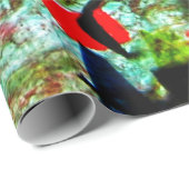 Calm blue texture Wrapping Paper,Smooth texture Cadeaupapier (Rol Hoek)