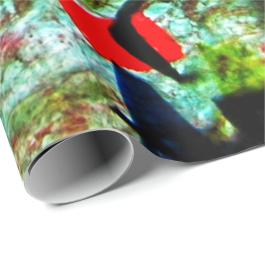 Calm blue texture Wrapping Paper,Smooth texture Cadeaupapier (Rol Hoek)