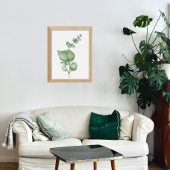 Calm Botanicals Poster – Eucalyptus Leaf Print