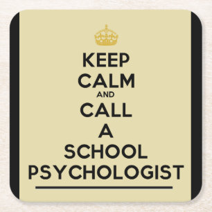 Calm Call a School Psychologist Onderzetters