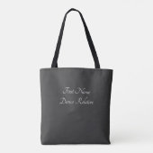 Calm Car Ride Home Berry Yogurt Dance Pers. Tote Bag (Achterkant)
