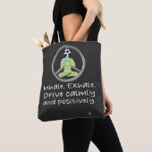 Calm Car Ride Home Burpless Cucumber Soccer Tote Bag (Dichtbij)
