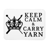 Calm Carry Yarn houden Magneet (Horizontaal)