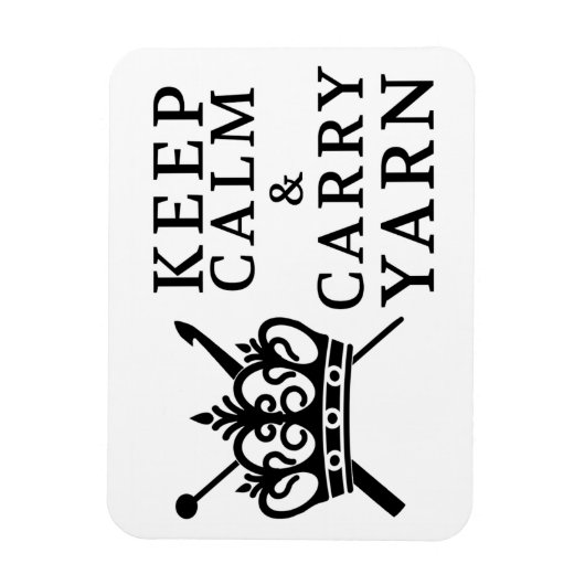 Calm Carry Yarn houden Magneet (Verticaal)
