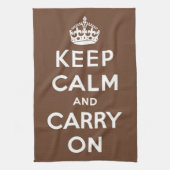 Calm Chocolade houden Theedoek (Verticaal)