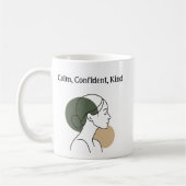 Calm Confidence – Boho Style Mug Koffiemok (Links)