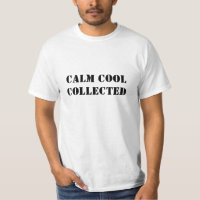 Calm cool verzameld zwart moderne typografie grapp