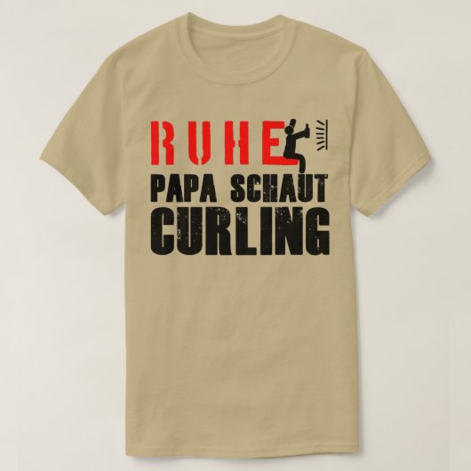 Calm dad ziet er uit als een bruisend wintersportc t-shirt (Design voorkant)